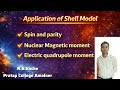 Application of Shell Model|| spin and parity||Electric quadrapole moment||Nuclear Magnatic moment|