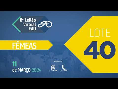 LOTE 40   EAO A6356