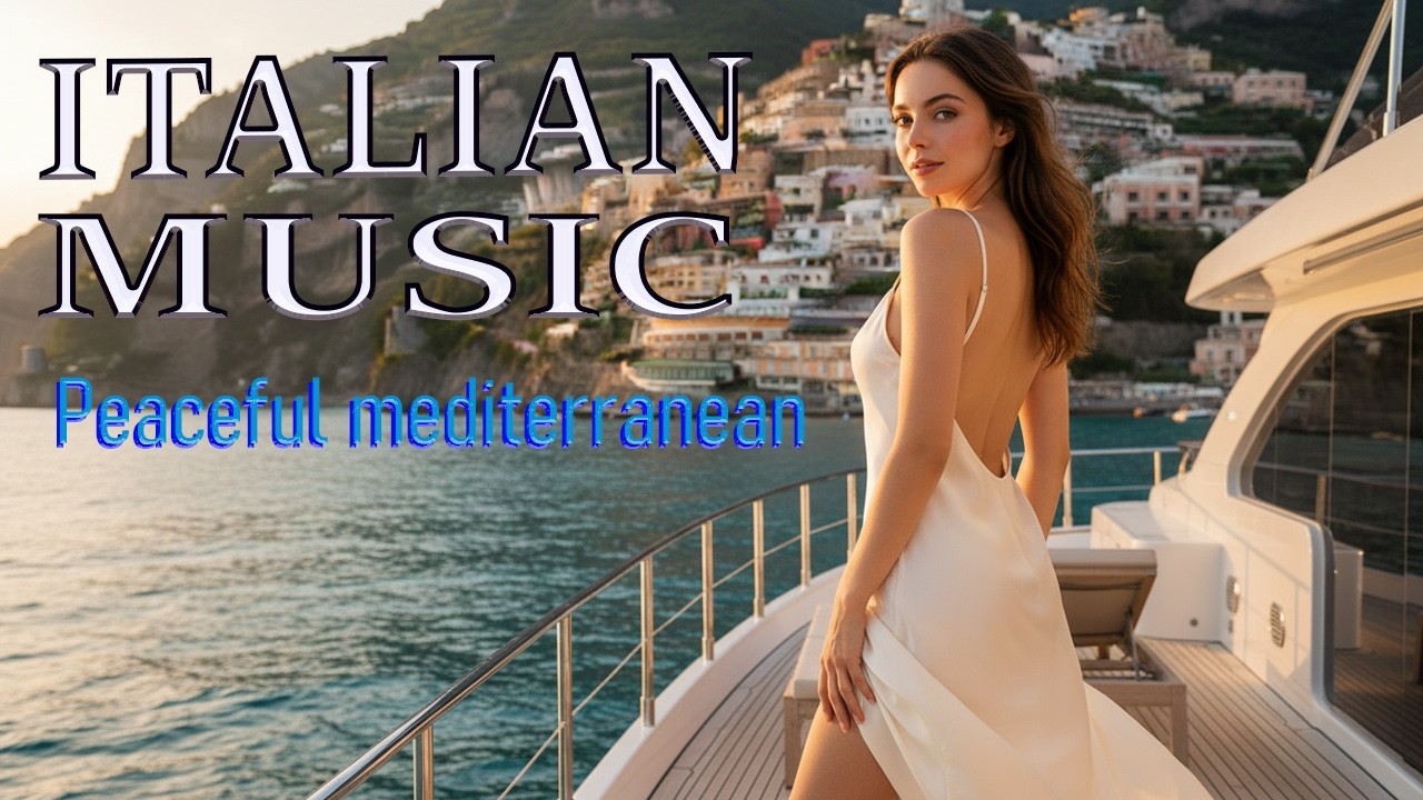 🎶 Итальянская атмосфера и средиземноморская музыка 🎶 2+ часа релаксации под шум волн