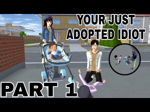You Are Just Adopted (PART 1) | Sad Story | Sakura School Simulator