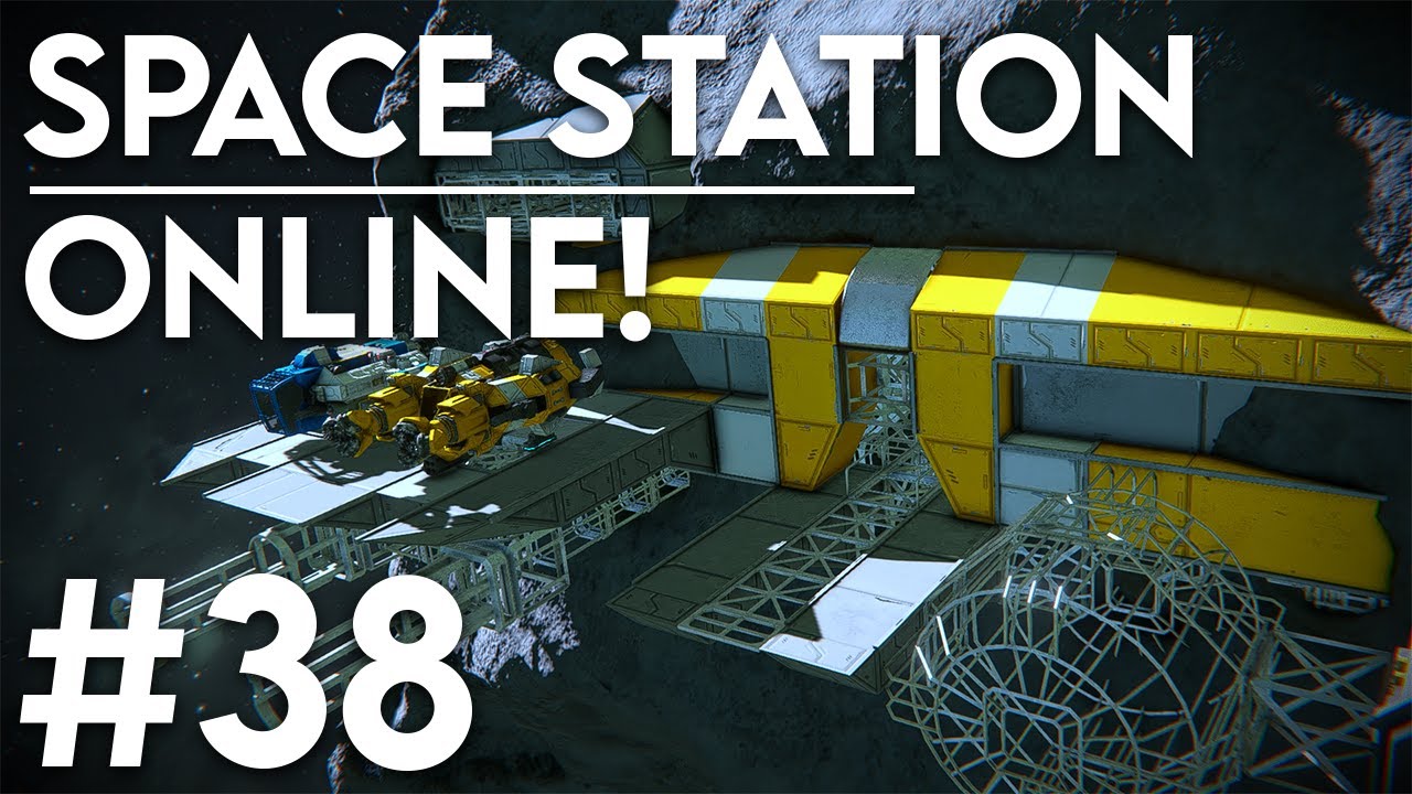 SPACE STATION ONLINE - Space Engineers solo survival #38 - YouTube