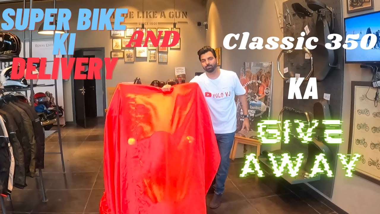 Super Bike ki Delivery Finally got our 1st super bike, guess the