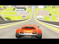 Big ramp jumps with expensive cars 7  beamng drive crashes  destructionnation