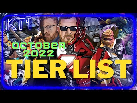 October 2022 Updated Tier List! MCOC Champion Ranking!