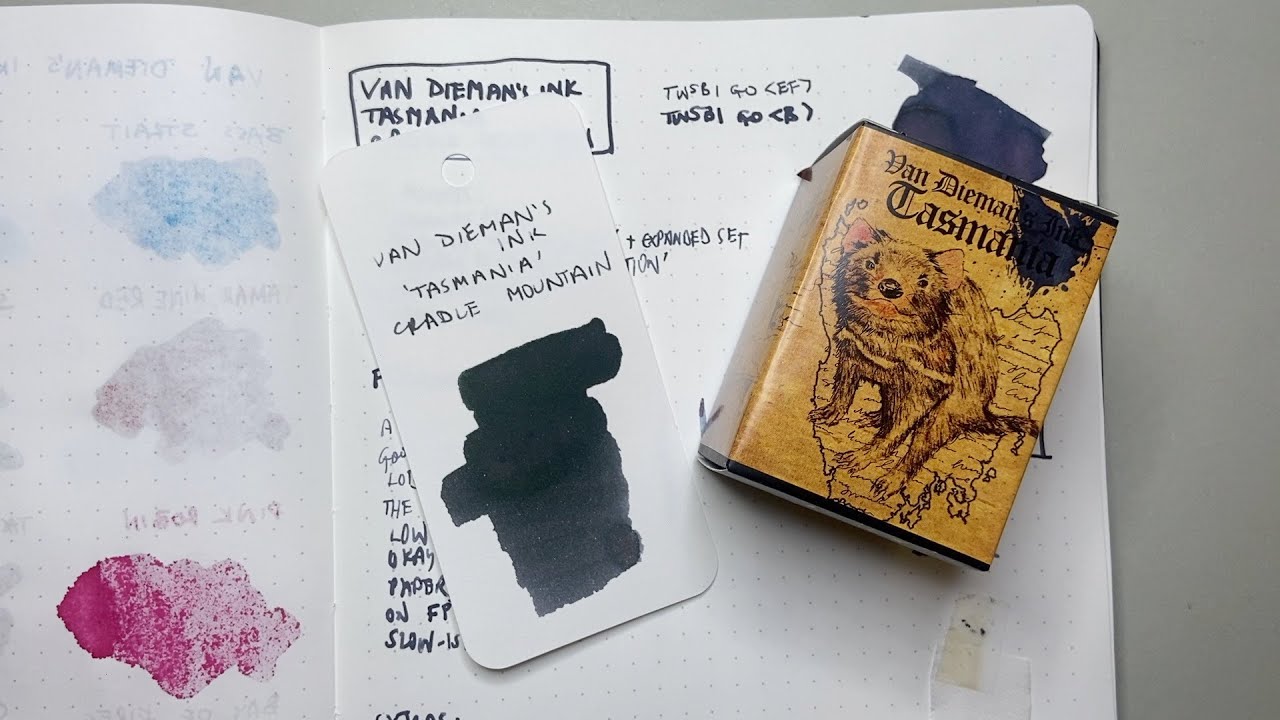 Van Dieman's Ink Tasmania Set Overview and 'Cradle Mountain