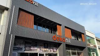 Dekonil Dış Cephe Lambri Montajı Nasıl Yapılır? Pvc & Kompozit Lambri Uygulama