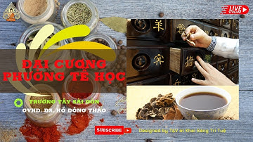 Buổi 1A - Đại Cương Phương Tể Học -  YTCT CT 0303 - 08/01/2022 -