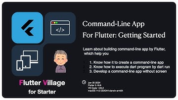Command-Line App | Flutter Meetup #10 | Flutter Taipei