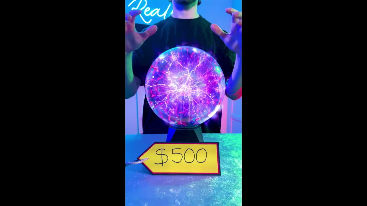 This Is A 500 Plasma Ball Shocking Shorts