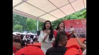 duo racun youbisister-dari Hongkong-Panggung Merah Putih Hongkong 2015