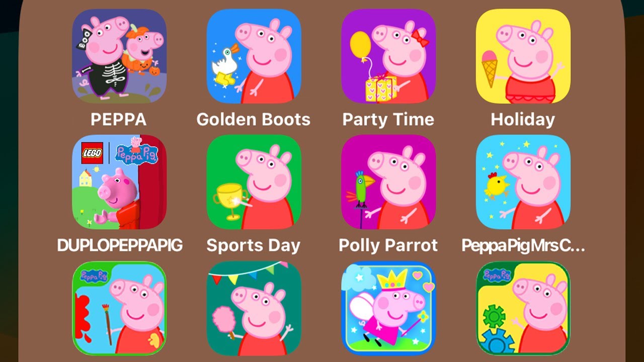 Мир Свинки Пеппы + Свинка Пеппы^Золотые сапоги + Свинка Пеппы^Вечеринка + Свинка Пеппы^Празднично...