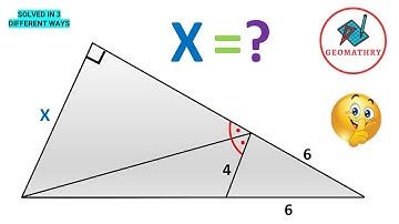 📐 Silent Lesson: Discover 3 Methods to Calculate Missing Length in the Triangle