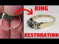 GOLD DIAMOND RING RESTORATION/REPAIR