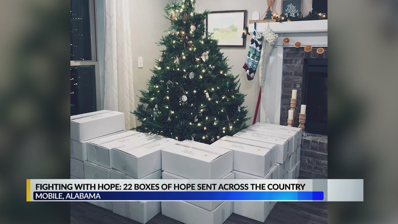 Fighting with Hope: 22 Boxes of Hope sent across the country