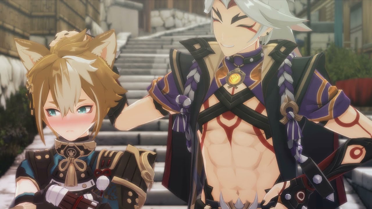 good boi gets headpats (ittorou)