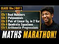 Class 10th maths marathon  ch 1 to ch 5   shobhit nirwan