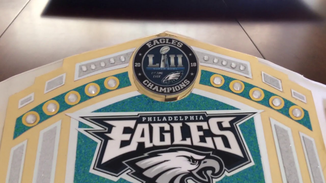 philadelphia eagles championship belt