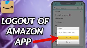 How To Logout From Amazon App