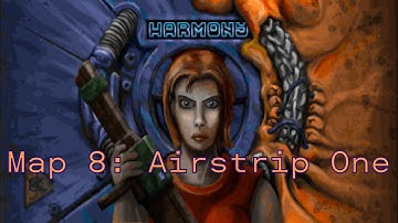 Doom 2: Harmony walkthrough no commentary Map 8: Airstrip One