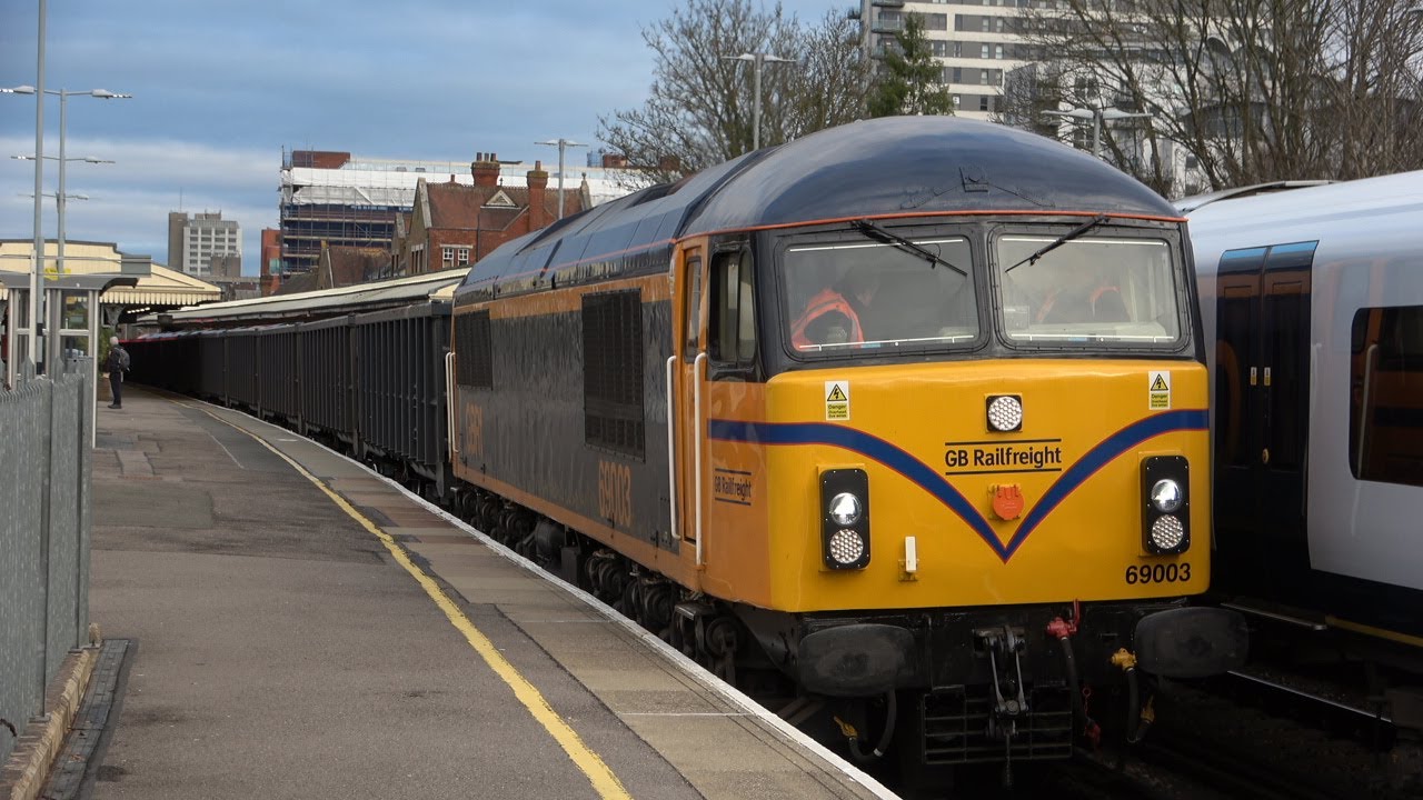 Basingstoke Freight With 69003 08.02.22