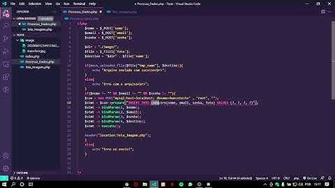 Conexão com o banco de dados utilizando método PDO.
