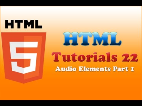 HTML Tutorial 22  How to Add Audio Element Part 1-Urdu-Hindi