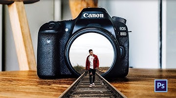 Camera Fantasy Photoshop Manipulation Tutorial | Photoshop Tutorial