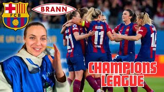 24 hours in BARCELONA for the WOMEN'S CHAMPIONS LEAGUE! FC Barcelona Femeni vs SK Brann | Vlog 23/24