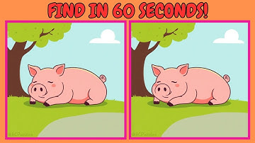 🧠🧩Spot 3 Differences in this FUN Puzzle! ((MEDIUM)) #130