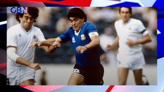 Diego Maradona’s ‘Hand of God’ shirt sells for over £7 million at auction