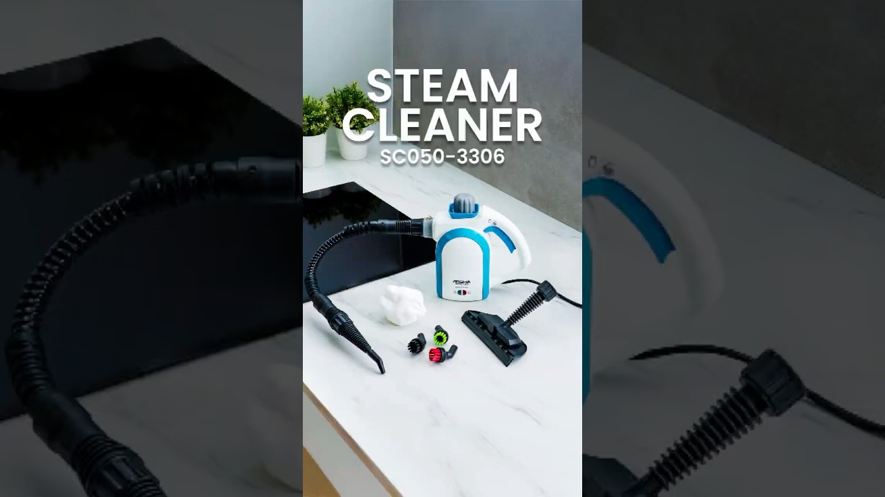 Arshia SC050-3306, Steam Cleaner – Powerful & Compact Home Steam Cleaner, 1000W