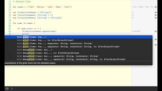 A Brief Swift Overview