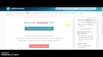 How to make ERC20 wallet - myetherwallet MEW  Hindi Urdu Tutorial