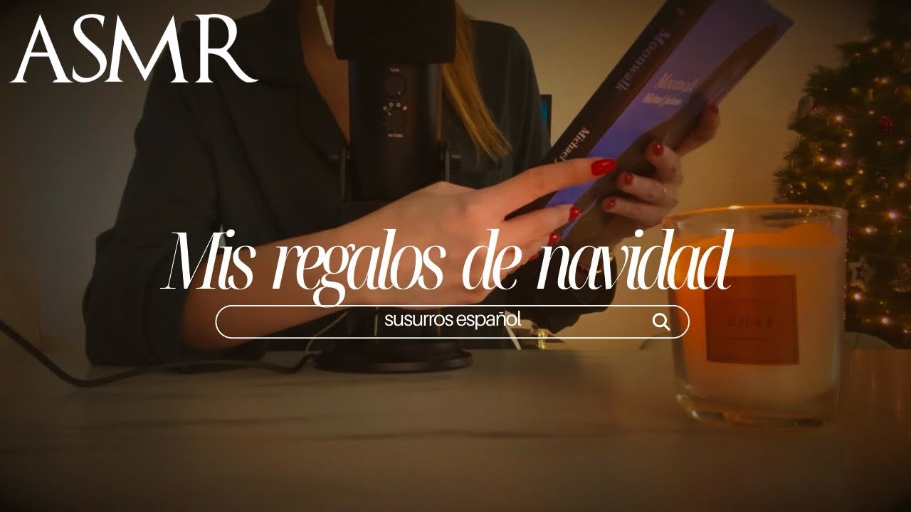 ASMR | mis regalos de navidad ⋆⁺₊❅.☕🧣🧺🧸