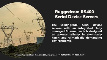 SIEMENS RUGGEDCOM RS400 SERIAL DEVICE SERVERS- DSG Enterprises