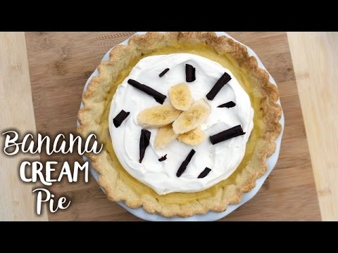 Homemade Banana Cream Pie Recipe - What's For Din'? - Courtney Budzyn - Recipe 89
