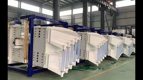 Gyratory sifter machine, vibrating screen for sieving silica sand