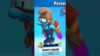 Handy Smurf Skin Mítico Stumble Guys