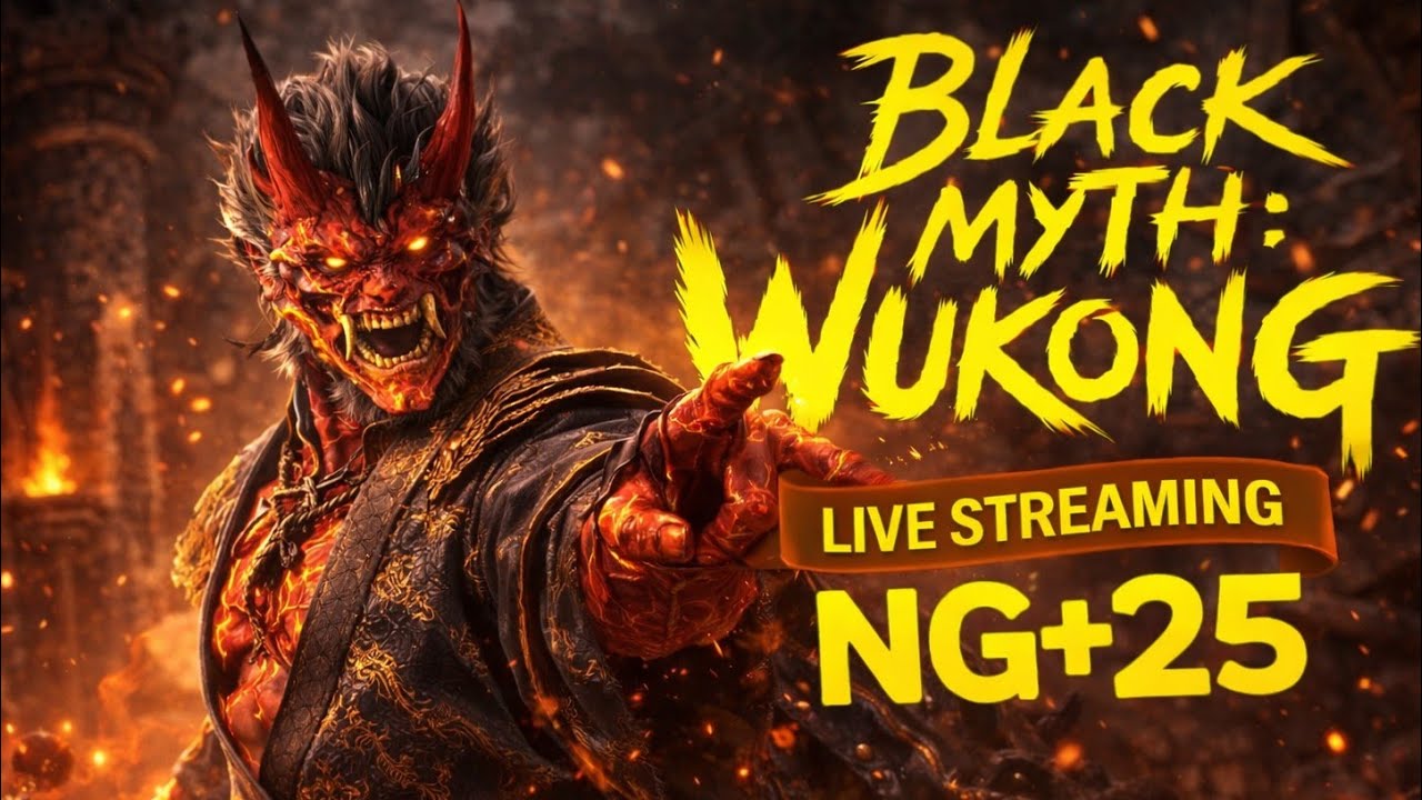 🔴 Playing Black Myth | NG+25 | Part 2 | Gauntlet of Legends | Max Difficulty | Brothers of Mei |