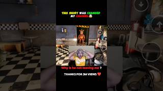 This is my first video On youtube And Thanks for 3M views😭#fnaf #ytshorts #horrorgaming