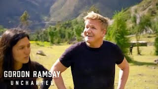 Dancing on Rocks & Conquering Rapids: Gordon's 14,000-ft Hike | Gordon Ramsay: Uncharted