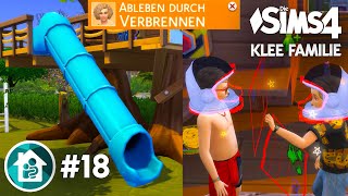 Rutsche bauen  & -Tod?! Klee Familie 2.0  Let's Play #18 Die Sims 4 Zusammen wachsen