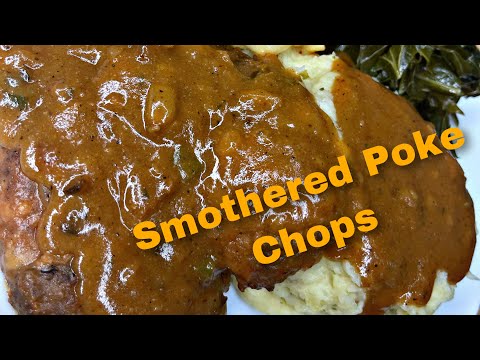 Smothered Pork Chops  Southern Meal from a NYC girl!