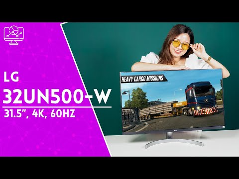 Màn hình LG 32UN500-W | HANOICOMPUTER Quick Review