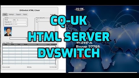 CQ-UK-HTML SERVER-DV SWITCH - Links and Test