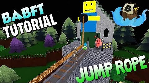 How To Build JUMP ROPE In ROBLOX Build A Boat For Treasure