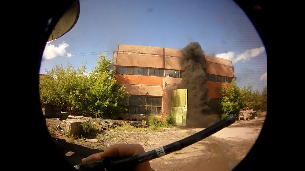 Взрыв машины в омске