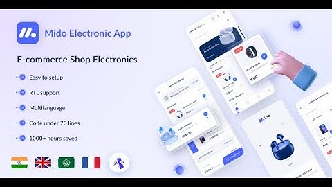 Mido E-commerce React Native Expo UI Kit Template Demo | Ultimate Mobile App Solution