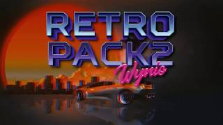 20 Retro Futuristic Looping Backgrounds 2