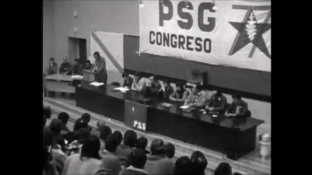 Beiras fala do PSG na serie documental "Galicia na transición". RTVE 2001
